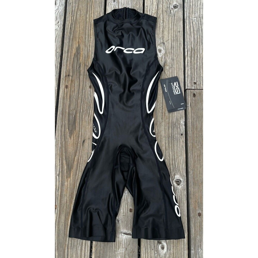 NWT! Orca Women’s XS RS1 Killa Swimskin Sleeveless - Black